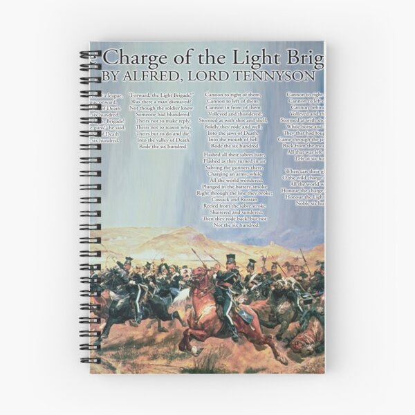 Item preview, ;The Charge of the Light Brigade. Poem. Alfred, Lord Tennyson. designed and sold by marytjacques.