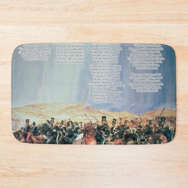 Item preview, ;The Charge of the Light Brigade. Poem. Alfred, Lord Tennyson. designed and sold by marytjacques.