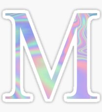 Mu M Holographic Greek Sorority Sticker