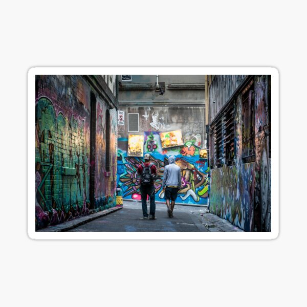 Graffiti Lane Sticker