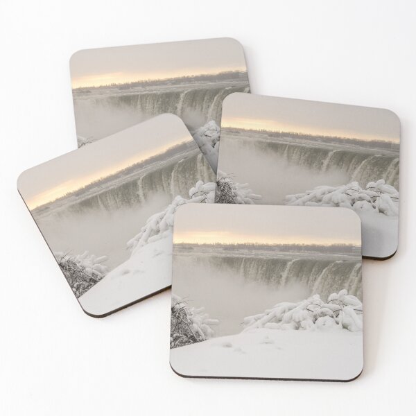 Item preview, Natures Artistry - Ice and Snow Sculpted Trees at Niagaras Horseshoe Falls designed and sold by Georgia Mizuleva.