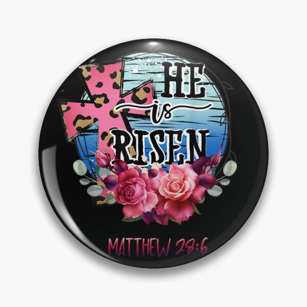 Item preview, Easter He is Risen, Jesus, Religious Easter blessing designed and sold by josephfanous.