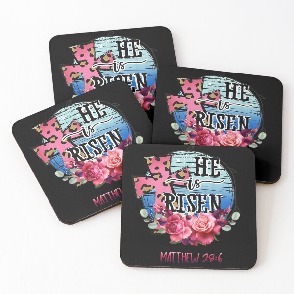 Item preview, Easter He is Risen, Jesus, Religious Easter blessing designed and sold by josephfanous.