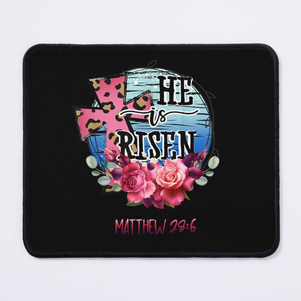Item preview, Easter He is Risen, Jesus, Religious Easter blessing designed and sold by josephfanous.