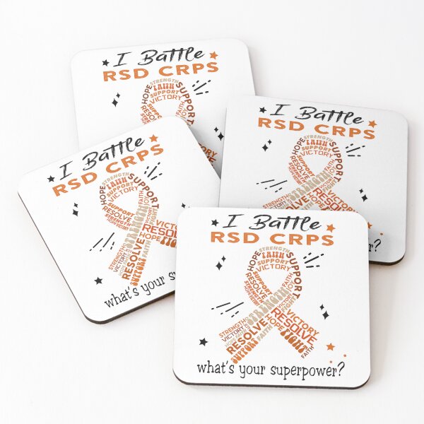Item preview, RSD CRPS Warrior, I Battle RSD CRPS What's Your Superpower? designed and sold by Greggwillard.