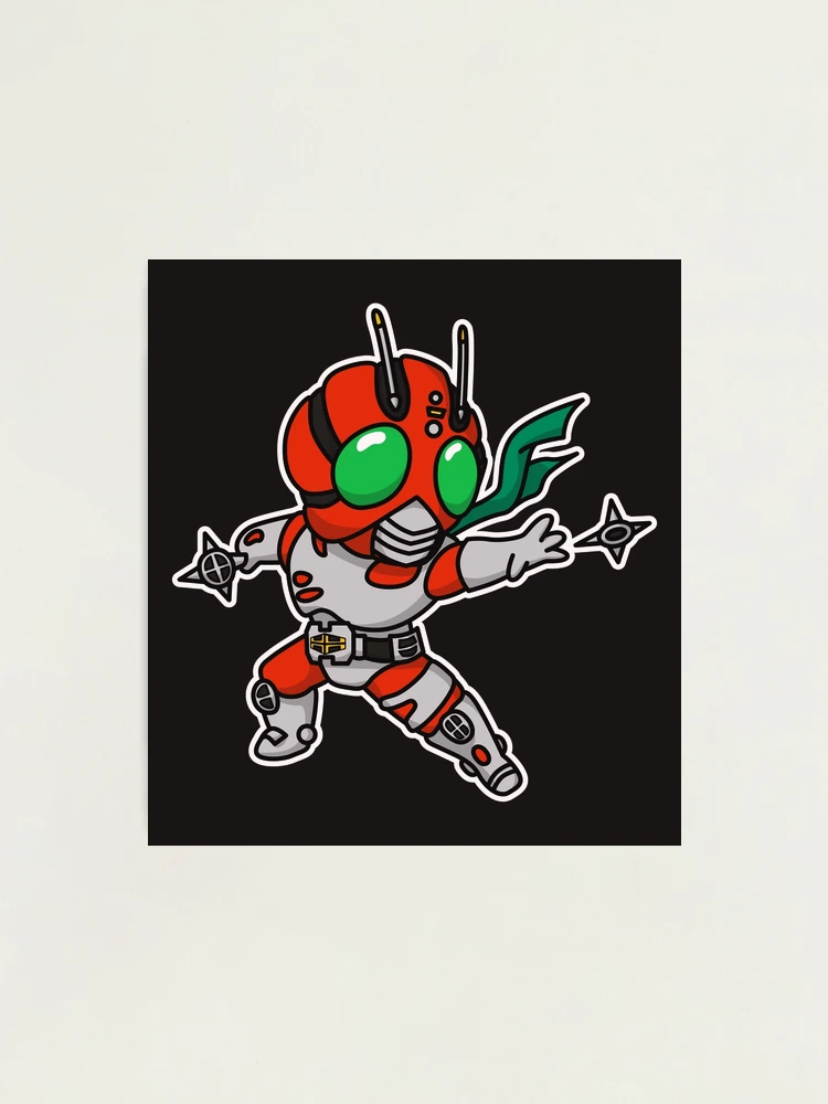 Kamen Rider ZX Chibi Style Kawaii