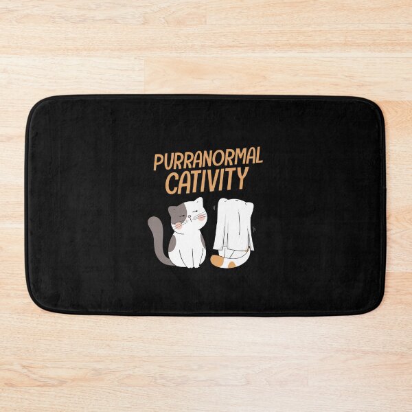Item preview, Purranormal Cativity Funny Cat Ghost Halloween Party designed and sold by Toralloisa.