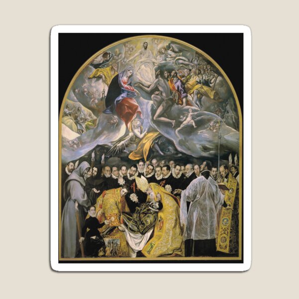 Vista previa del artículo con la obra «El Greco - El entierro del conde de Orgaz», diseñado y vendido por artcenter.