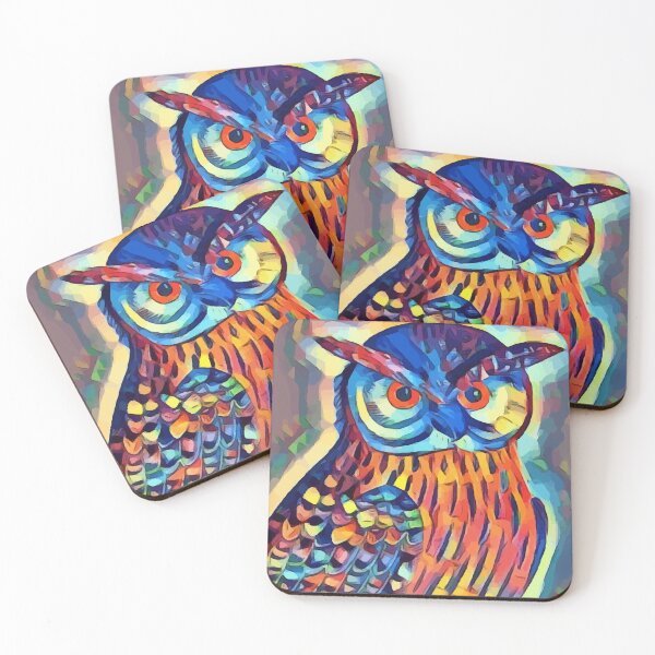 Item preview, The Owl, Classic Painting, Wall Art designed and sold by DegoPine  Art Studio.