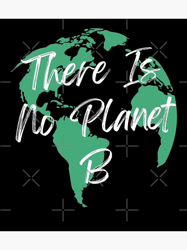 "There Is No Planet B" Poster For Sale By Equitees | Redbubble