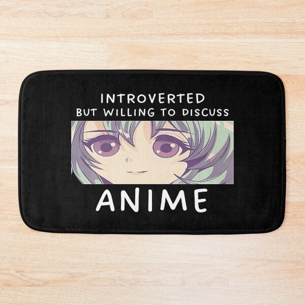 Item preview, Introverted But Willing To Discuss Anime designed and sold by patternprint1.