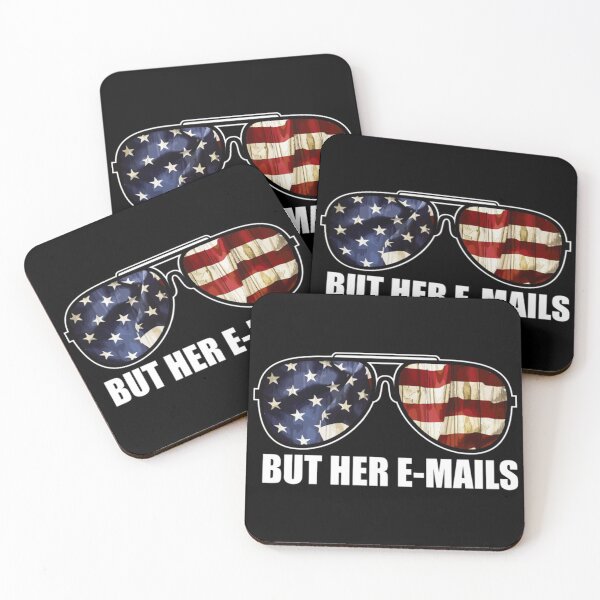 Item preview, But Her Emails Funny Pro Hillary Anti Trump designed and sold by Domnintaras.