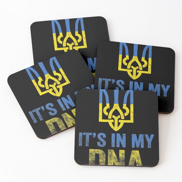 Item preview, IT'S IN MY DNA Ukraine Flag - Ukrainian Roots designed and sold by jeniatallie961.