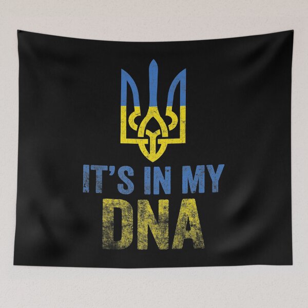Item preview, IT'S IN MY DNA Ukraine Flag - Ukrainian Roots designed and sold by jeniatallie961.