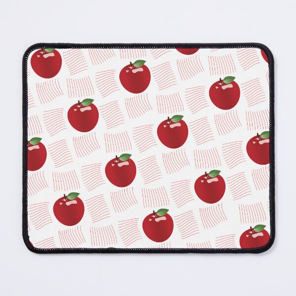 Item preview, Red juicy apple lines pattern designed and sold by Sulong Boat.