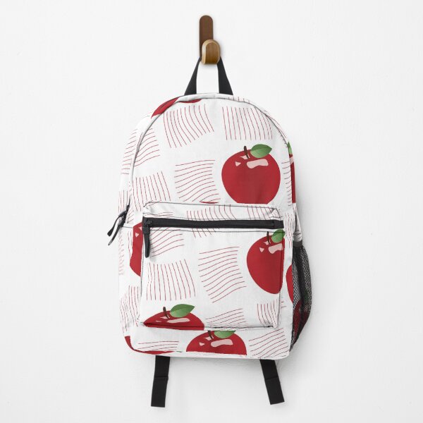 Item preview, Red juicy apple lines pattern designed and sold by Sulong Boat.