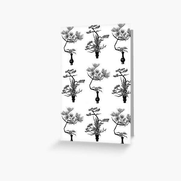 Ikebana Greeting Card