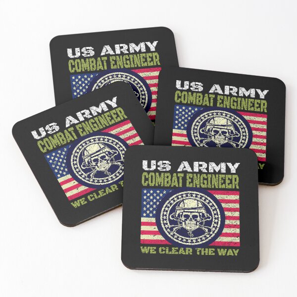 Item preview, US Army Combat Engineer We Clear The Way designed and sold by SanaiColton.