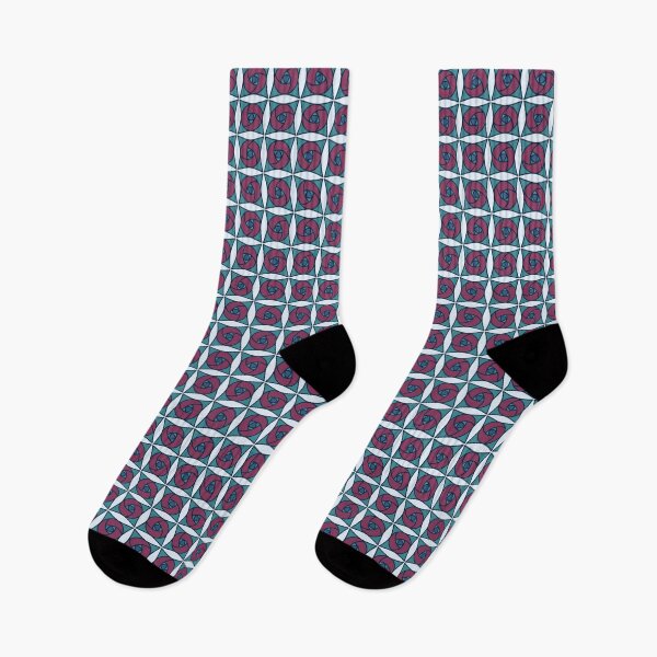 Item preview, Geometric Pattern: Nouveau Rose: Cottage designed and sold by Red Wolf.