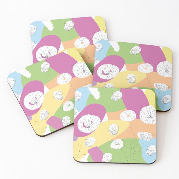 Item preview, Pastel Bright Summer Print designed and sold by ArtbyJulieAnne.