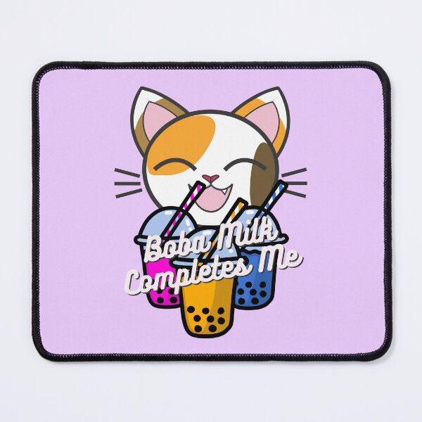 Item preview, Cat Drinking Boba Milk designed and sold by GleamingGiant.