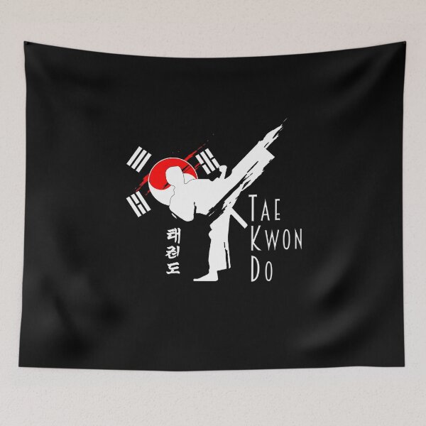 Item preview, Tae Kwon Do Power Kick, Martial Arts Combat Sparring Design designed and sold by Zanshin-Art.