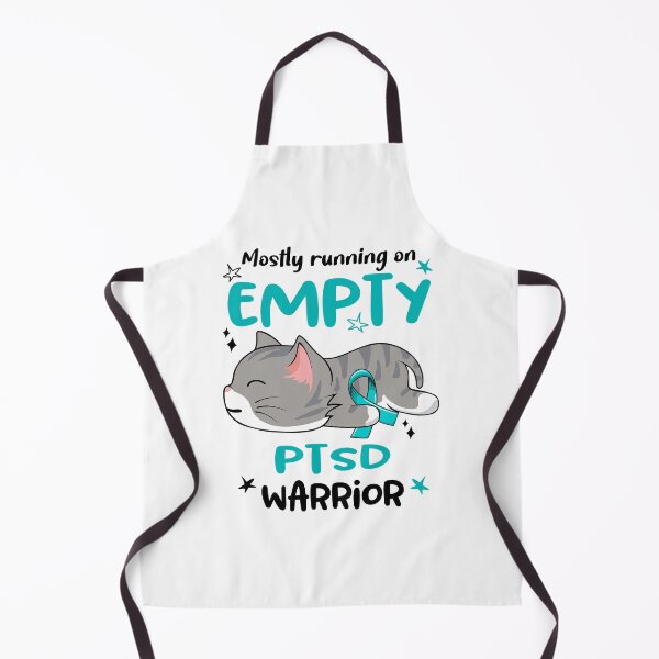 Item preview, PTSD Awareness, Mostly Running on PTSD Warrior designed and sold by Tammyilaria.