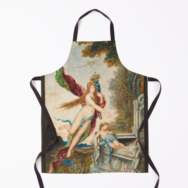 Aperçu de l'œuvre Angel and a sleeping child vintage art by Gustav Moreau créée et vendue par Vintage Designs +.