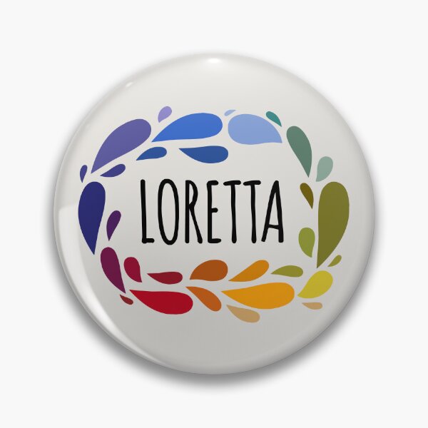 Item preview, Loretta Name Cute Colorful Gift Named Loretta designed and sold by kindxinn.