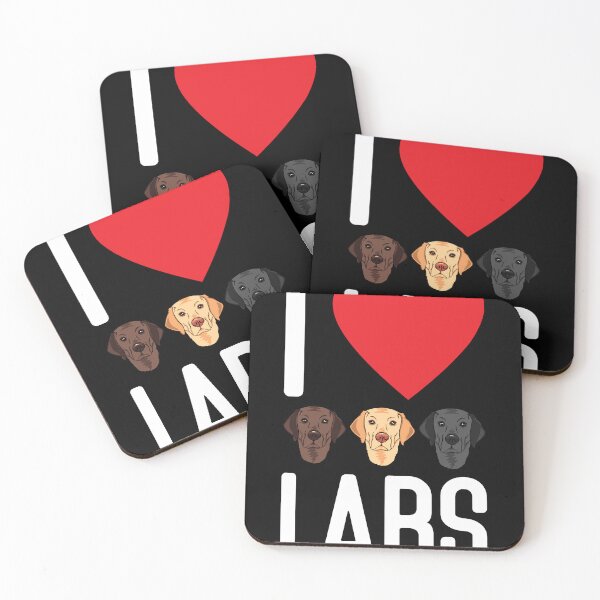 Item preview, I Love Labs Labrador Retriever Face Dog Lover Cute Pet designed and sold by RJ-Art.