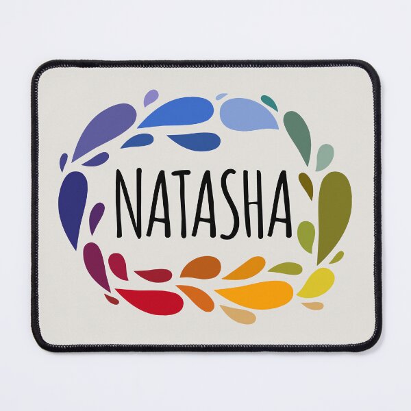 Item preview, Natasha Name Cute Colorful Gift Named Natasha designed and sold by kindxinn.