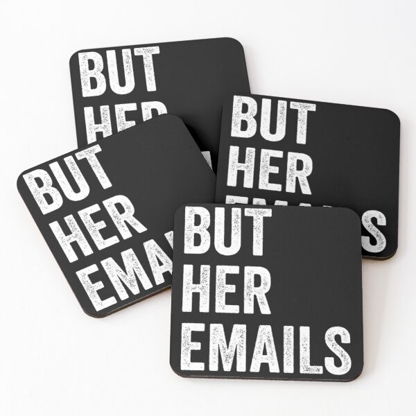 Item preview, BUT HER EMAILS Anti Trump designed and sold by Domnintaras.
