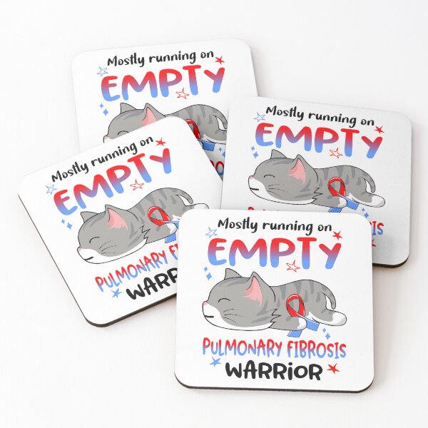 Item preview, Pulmonary Fibrosis Awareness, Mostly Running on Pulmonary Fibrosis Warrior designed and sold by Tammyilaria.