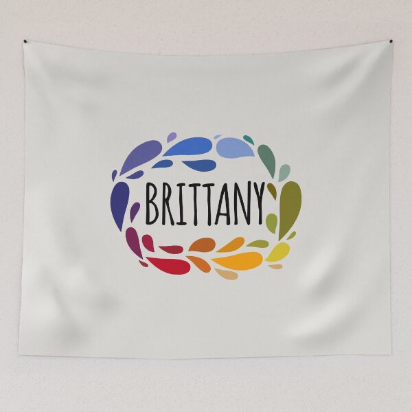 Item preview, Brittany Name Cute Colorful Gift Named Brittany designed and sold by kindxinn.