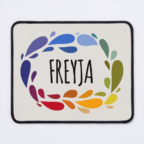 Item preview, Freyja Name Cute Colorful Gift Named Freyja designed and sold by kindxinn.