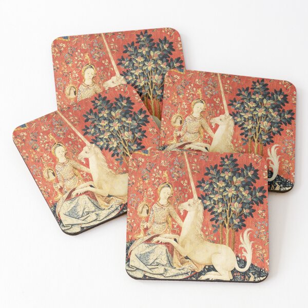 Item preview, Medieval Unicorn artwork designed and sold by Vintage Designs +.