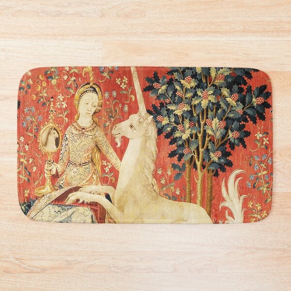 Item preview, Medieval Unicorn artwork designed and sold by Vintage Designs +.