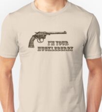 Ich bin deine Huckleberry Western Gun Unisex T-Shirt