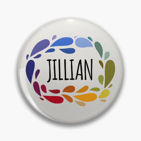 Item preview, Jillian Name Cute Colorful Gift Named Jillian designed and sold by kindxinn.