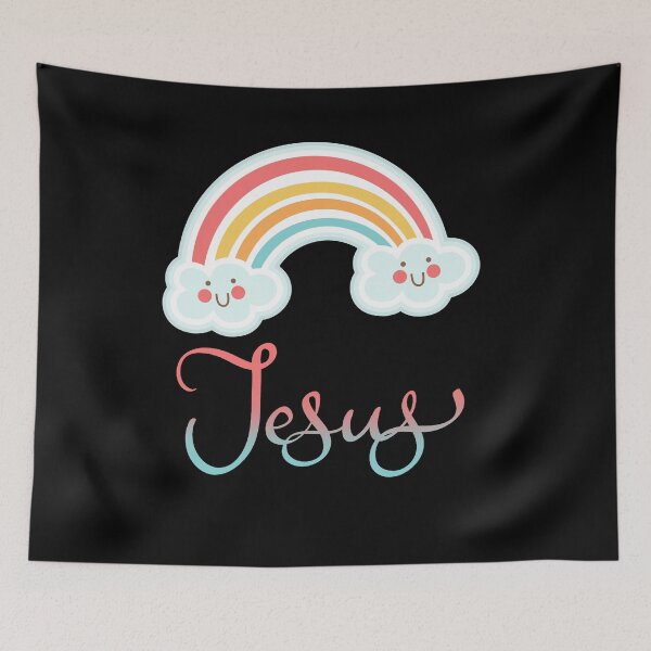 Item preview, Do Everything in Love Jesus rainbow designed and sold by josephfanous.