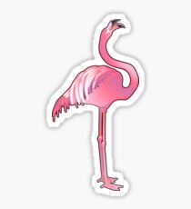 Cute graphic flamingo Sticker