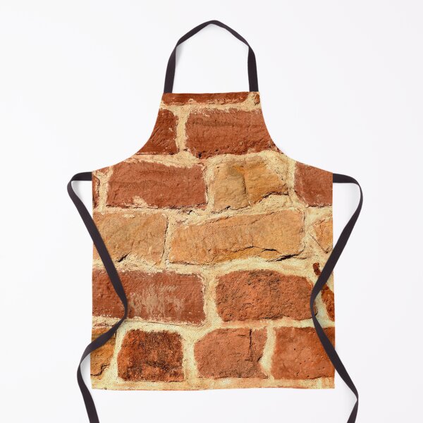 Item preview, Red brick wall stretcher bond pattern designed and sold by janesg.