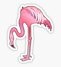Cute graphic flamingo Sticker