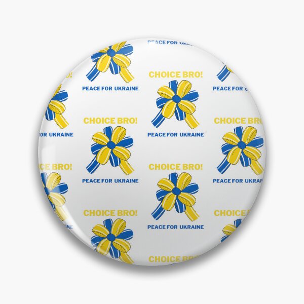 Item preview, Choice Bro! Peace for Ukraine in Kiwi Slang designed and sold by BelovedBirmans.