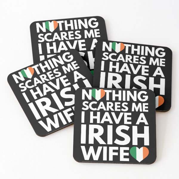 Item preview, Nothing Scares Me I Have Irish Wife designed and sold by HelloFromAja.
