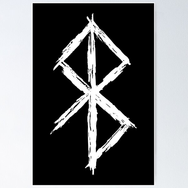 Item preview, Bindrune Rune Peace Symbol designed and sold by Beltschazar.
