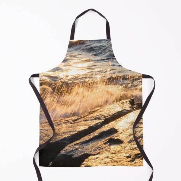 Item preview, Golden Shower on the Rocks - Slo Mo Waves and Sunshine designed and sold by Georgia Mizuleva.