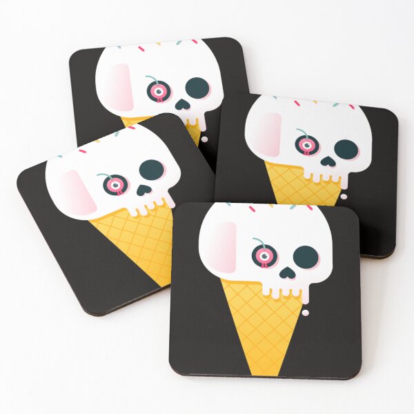 Item preview, Ice Cream Skull Classic . designed and sold by LaraJensen747.
