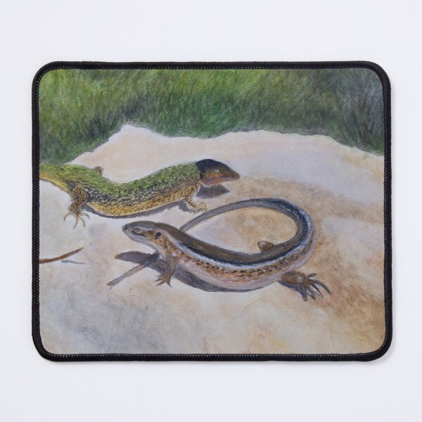 Item preview, Lizards on a rock designed and sold by Rebekah Gavra.