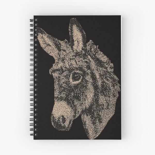 Item preview, Machine Embroidery,Cute Embroidered Donkey, Machine embroidery, Stitch crafting, unique embroidered art designed and sold by RudolphBarnard.